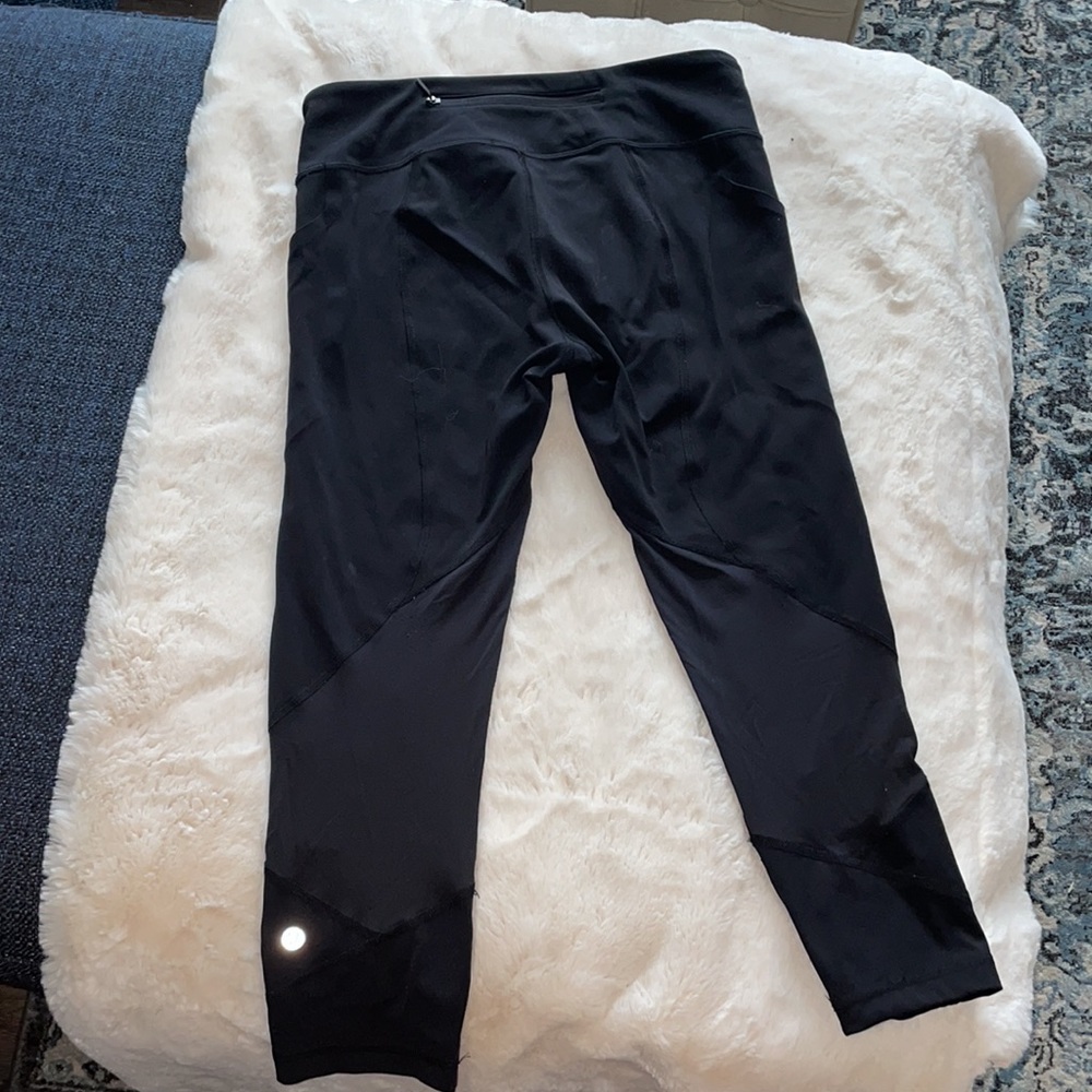 Lululemon Pace Rival Crop- black - Picture 7 of 8